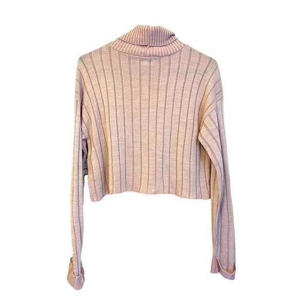 Abound Dusty Pink Cowl Neck Cropped Sweater NWT Small - Picture 2 of 7